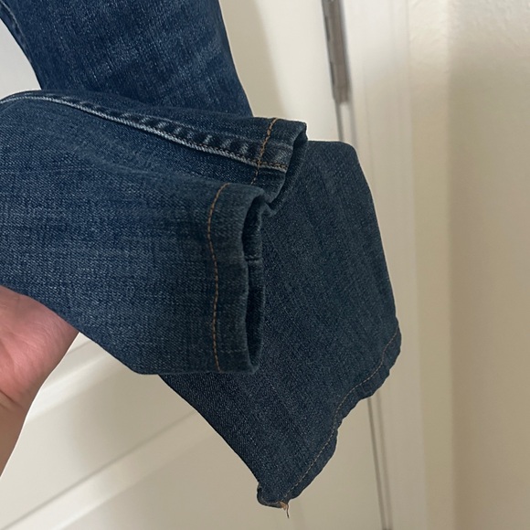 rag & bone Women's Dark Blue Slim Straight Leg Jeans - Picture 8 of 8